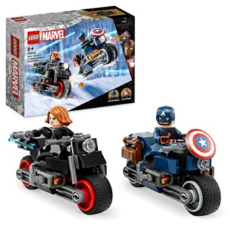 LEGO Marvel motorfietsen met superheldenfiguren