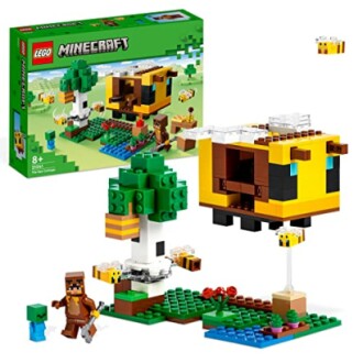 LEGO Minecraft bijenset met figuren en bomen