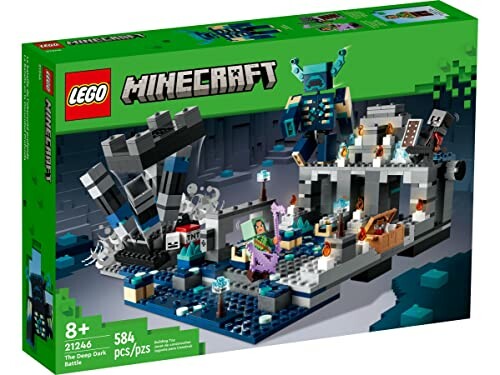 LEGO Minecraft bouwset met figuren en accessoires