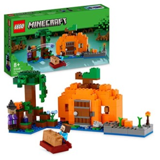 LEGO Minecraft pompoen set met figuren en accessoires