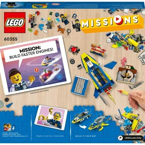 LEGO Missions bouw snellere motoren set