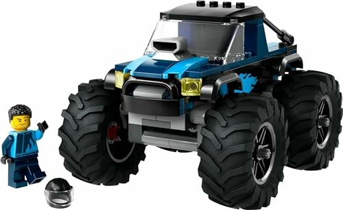 Lego monstertruck met poppetje