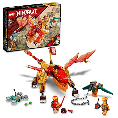 Lego Ninjago draak bouwset met minifiguren en accessoires