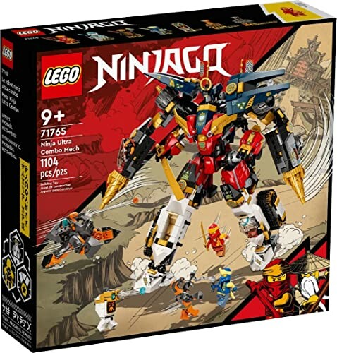 LEGO Ninjago bouwpakket met robot en figuren voor kinderen