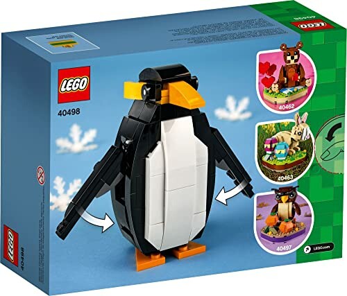 LEGO pinguïn bouwset op doos