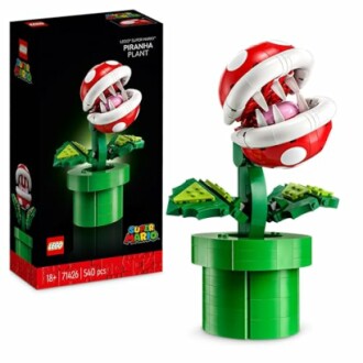 LEGO Piranha Plant bouwset met doos.