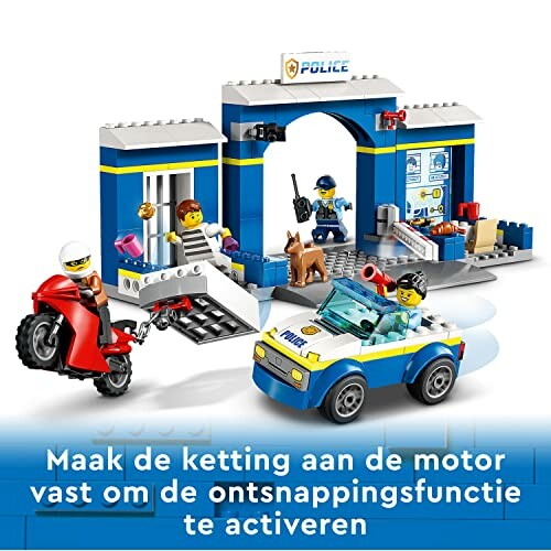 LEGO City Politie Achtervolging speelset met diverse figuren