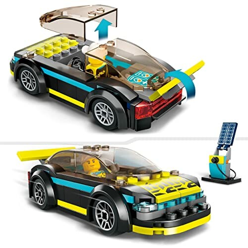 Lego raceauto met poppetje en accessoires