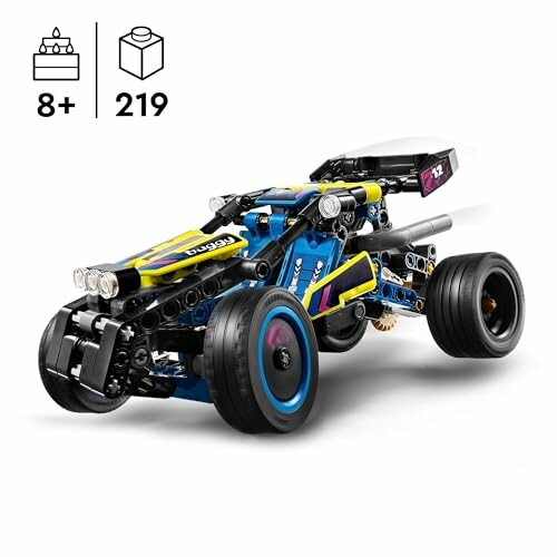 Lego Technic raceauto met 219 onderdelen voor 8 jaar en ouder