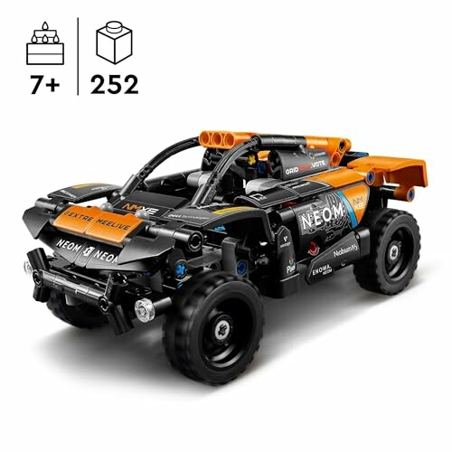 Lego rallyauto bouwset met 252 stukken voor kinderen vanaf 7 jaar