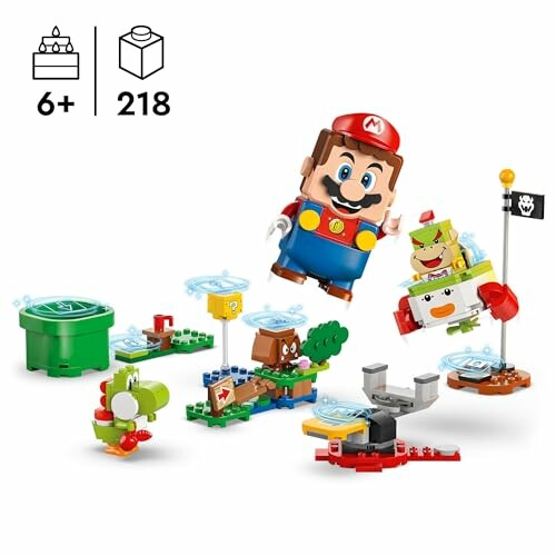 LEGO Super Mario bouwset met figuren en accessoires