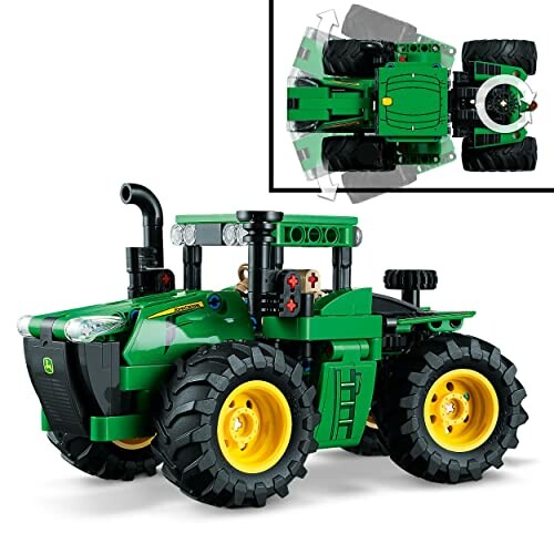 Groene LEGO-tractor speelgoedset