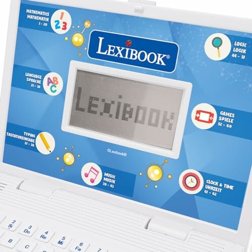 Lexibook kinder laptop met educatieve spellen