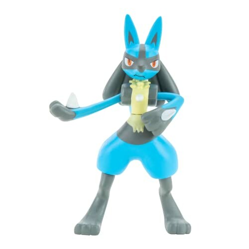 Lucario actiefiguur in gevechtshouding