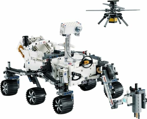 LEGO Mars-rover en helikopter speelgoed