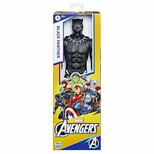 Speelgoedactiefiguur van Black Panther in Avengers-verpakking