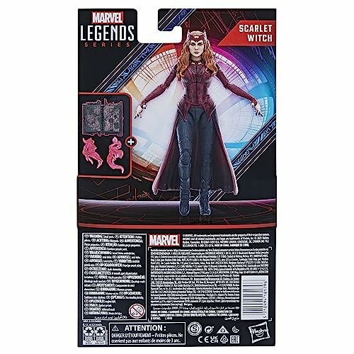 Actiefiguur van Scarlet Witch in verpakking