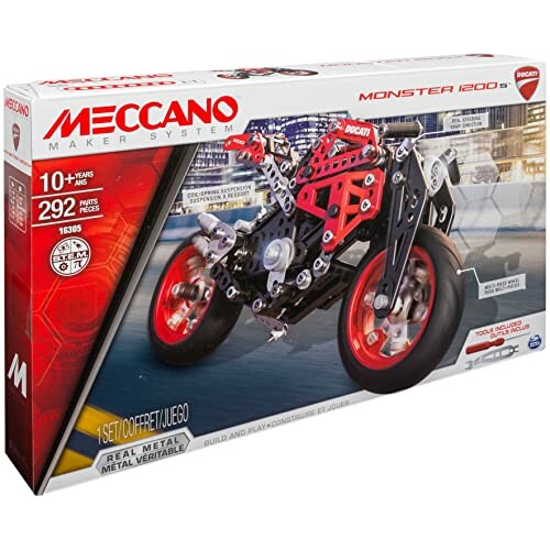 Meccano Ducati Monster 1200S bouwset voor kinderen.