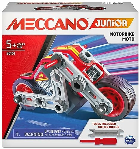 Meccano Junior motorfiets bouwpakket voor kinderen