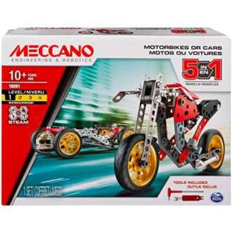 Meccano bouwset voor motorfietsen of auto's