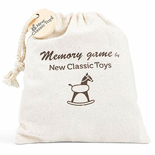 Canvas zak met memoryspel van New Classic Toys