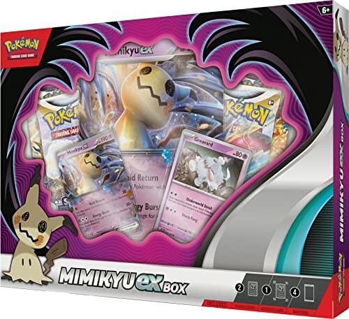 Pokemon 290-85218 TCG Mimikyu ex Box