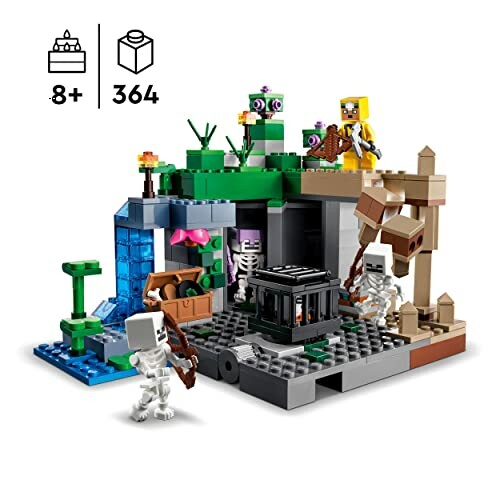 Minecraft Lego bouwset met figuren en accessoires