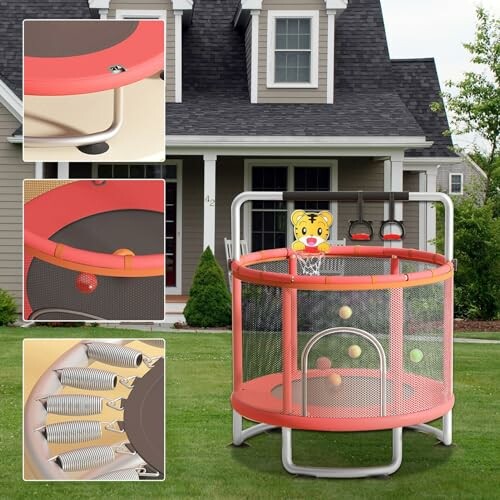 Wilitto 60'' Rebounder Trampoline