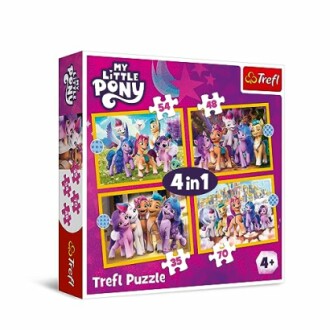 Trefl - My Little Pony 4-in-1 Puzzel