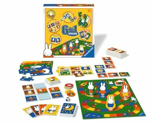 Ravensburger 213573 Spel 6 in 1 Nijntje