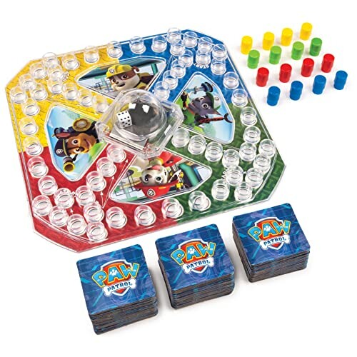 Paw Patrol bordspel met kaarten en pionnen