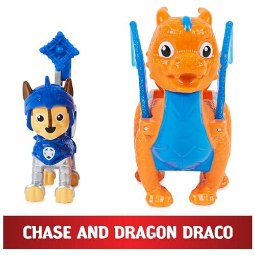 Paw Patrol speelgoed met Chase en draak