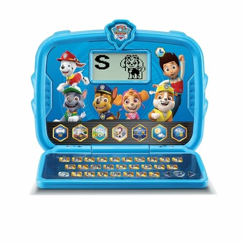 Speelgoed laptop met Paw Patrol personages en toetsenbord