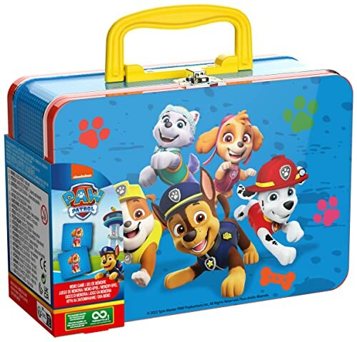 Blauwe Paw Patrol lunchbox met personages