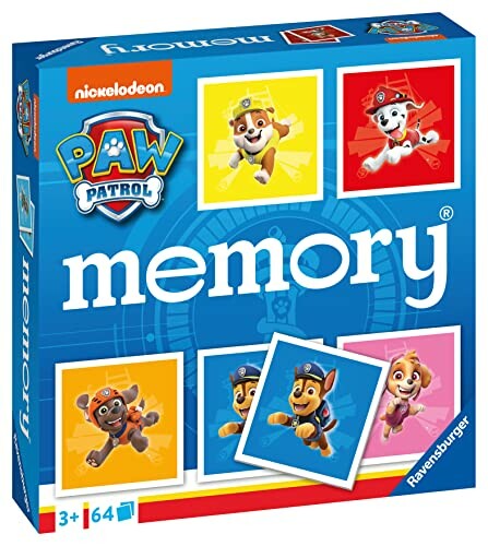 Paw Patrol memoryspel doos