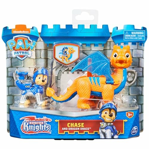 PAW Patrol Rescue Knights - Chase en Draak Draco