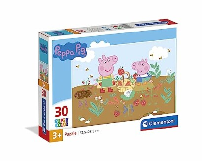 Peppa Pig en George puzzelverpakking