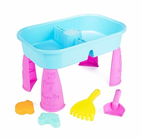 Peppa Pig zand- en watertafel met accessoires