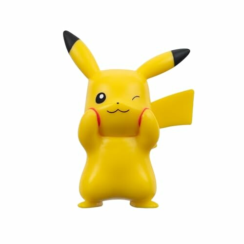 Pikachu knipoogt speelgoedfiguur