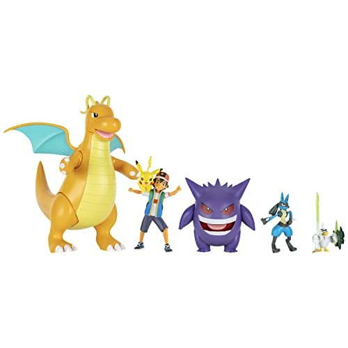 Bandai Pokémon Set van 6 Figuren