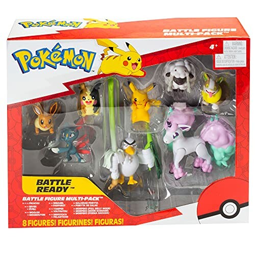 Pokémon figuurspeelgoed set in verpakking