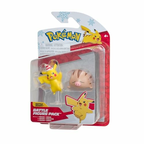 Pokemon figuurpakket met Pikachu en Swinub speelgoed