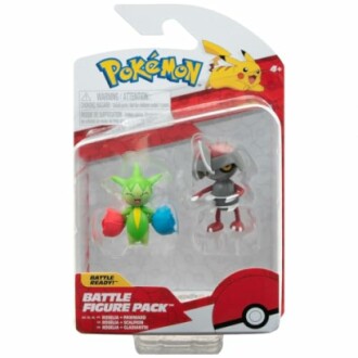 Pokemon Battle Figure 2 Pack (Pawniard & Roselia)