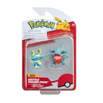 Pokémon Battle Figure Gible en Froakie