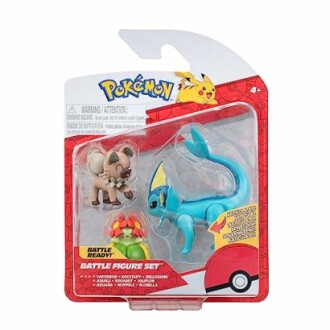 Pokémon Battle Figuurset - Wuffels, Blubella, Aquana