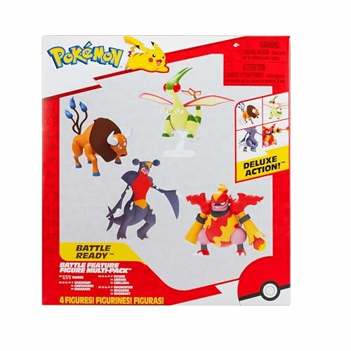 Pokémon Battle Feature Figuur 4 Pack