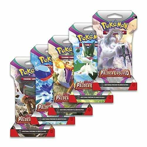 Pokémon TCG Scarlet & Violet Paldea Evolved Sleeved Booster