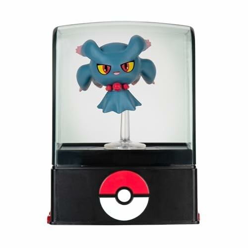 Pokemon-figuur in een displaydoos