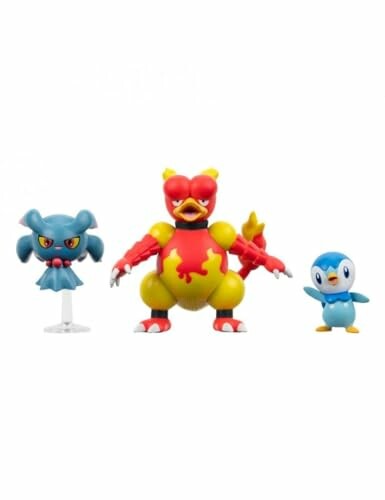 JAZWARES Pokémon Pack 3 Battle Figure Set