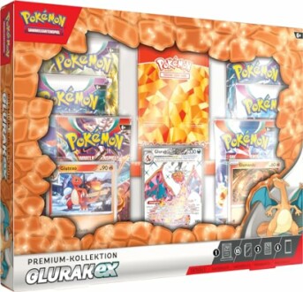 Pokémon GlurakEX premium collectie met kaarten en accessoires